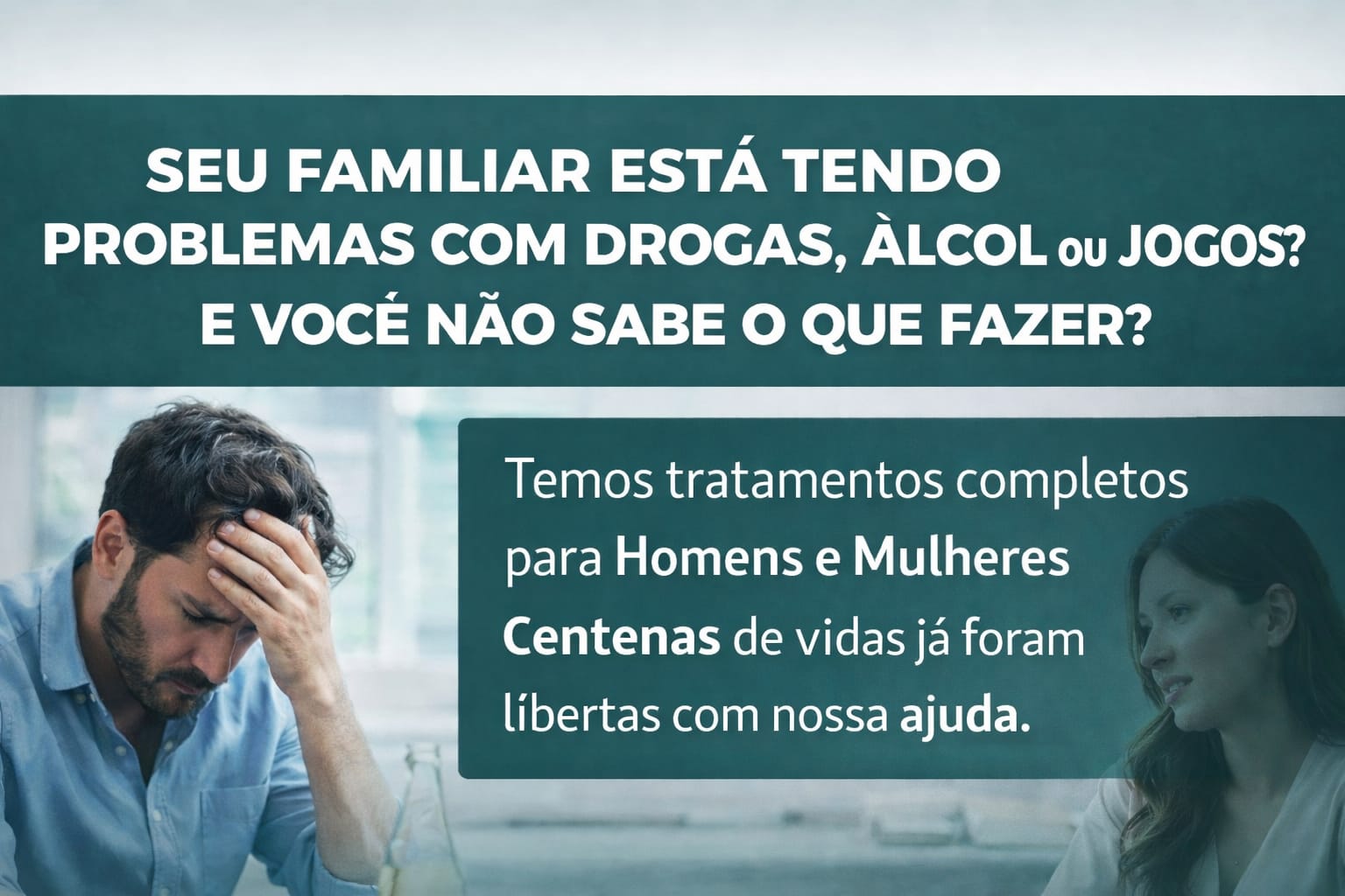 Acolhimento especializado para momentos difíceis